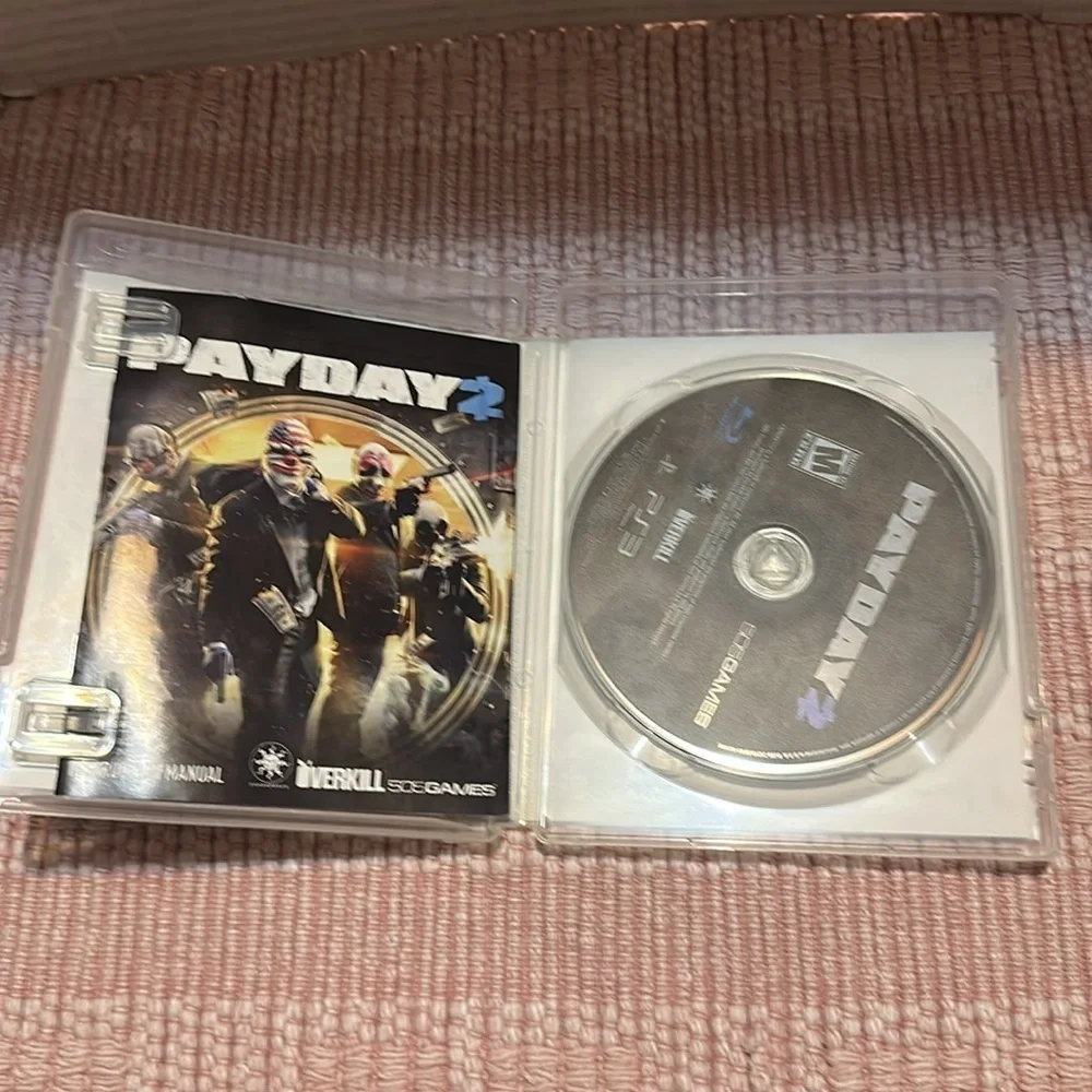 PS3 Payday Game with Heist Theme